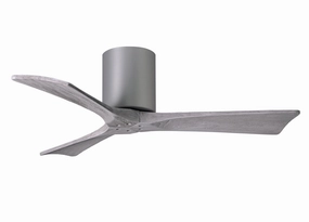 Irene-3H 42"Ceiling Fan Brushed Nickel quiet small fans for desk or nightstand