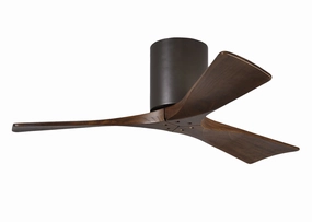 Irene-3H 42"Ceiling Fan Textured Bronze quiet small fans for desk or nightstand