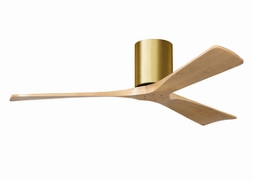 Irene-3H 52"Ceiling Fan Brushed Brass home cooling fans in medium size