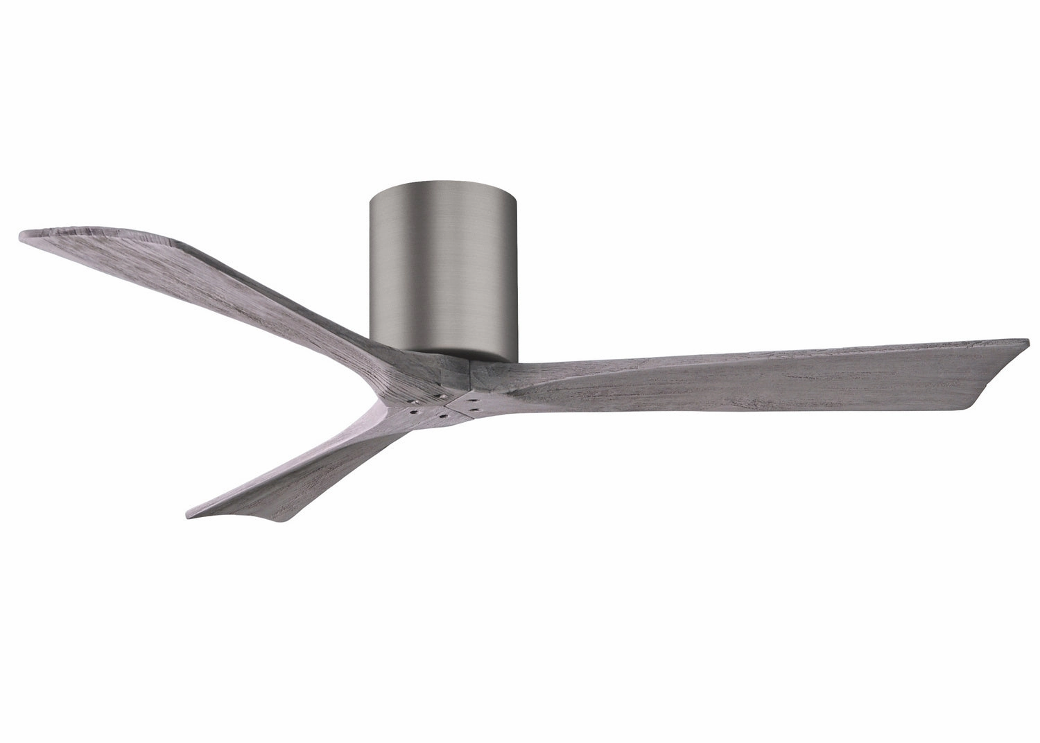Irene-3H 52"Ceiling Fan Brushed Pewter compact medium fans for desks and counters