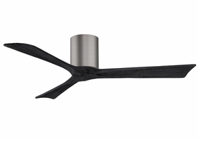 Irene-3H 52"Ceiling Fan Brushed Pewter medium size fans for home ventilation