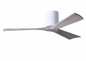 Irene-3H 52"Ceiling Fan Gloss White medium size fans for home ventilation
