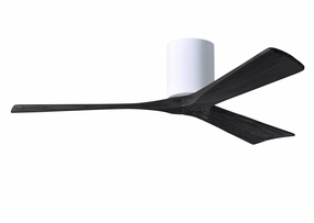 Irene-3H 52"Ceiling Fan Gloss White medium size fans for home ventilation