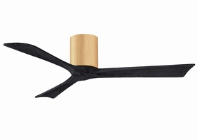 Irene-3H 52"Ceiling Fan Light Maple medium size fans for home ventilation