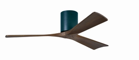 Irene-3H 52"Ceiling Fan Matte Black medium size fans for home ventilation