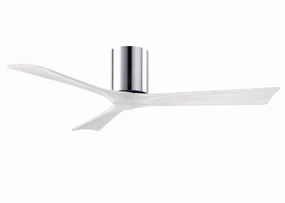 Irene-3H 52"Ceiling Fan Polished Chrome versatile medium fans for any space