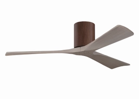 Irene-3H 52"Ceiling Fan Walnut quiet medium fans for living room use