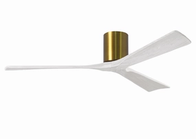 Irene-3H 60"Ceiling Fan Brushed Brass medium size fans for home ventilation