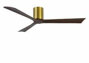 Irene-3H 60"Ceiling Fan Brushed Brass medium size fans for home ventilation
