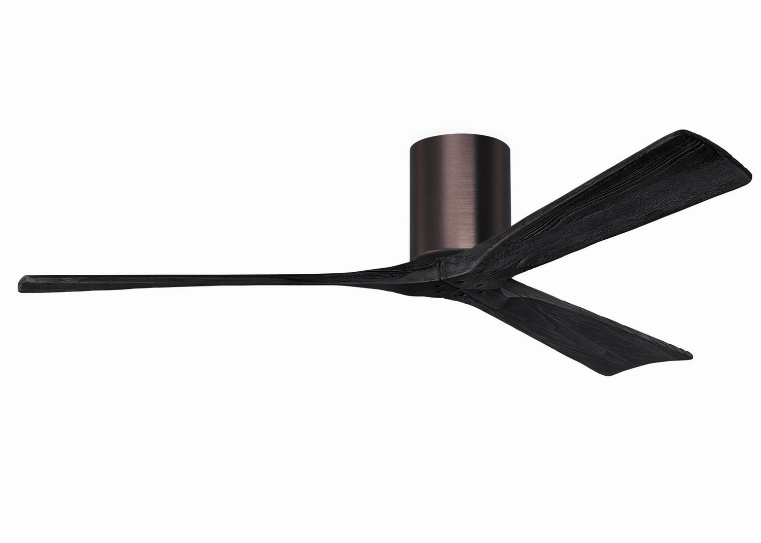 Irene-3H 60"Ceiling Fan Brushed Bronze compact medium fans for desks and counters