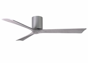 Irene-3H 60"Ceiling Fan Brushed Nickel stylish medium fans for contemporary homes