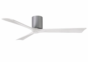 Irene-3H 60"Ceiling Fan Brushed Nickel mini handheld fan for personal travel use