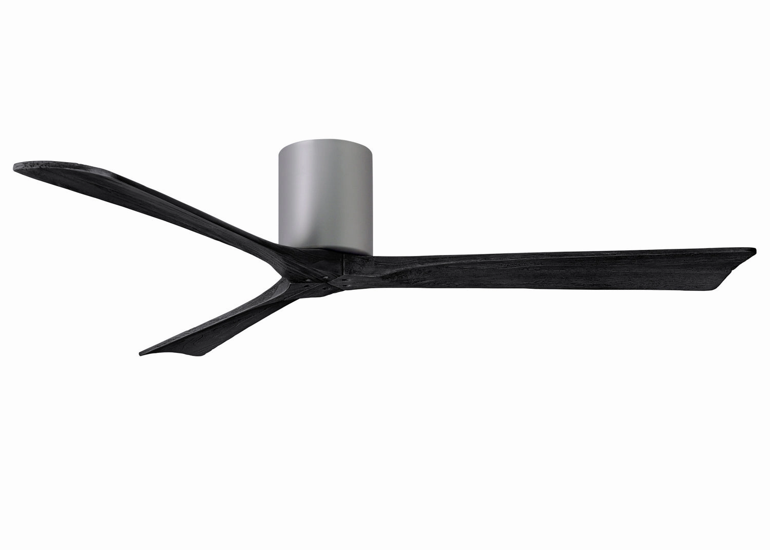 Irene-3H 60"Ceiling Fan Brushed Nickel compact medium fans for desks and counters