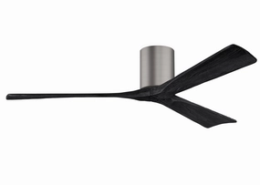 Irene-3H 60"Ceiling Fan Brushed Pewter compact medium fans for desks and counters