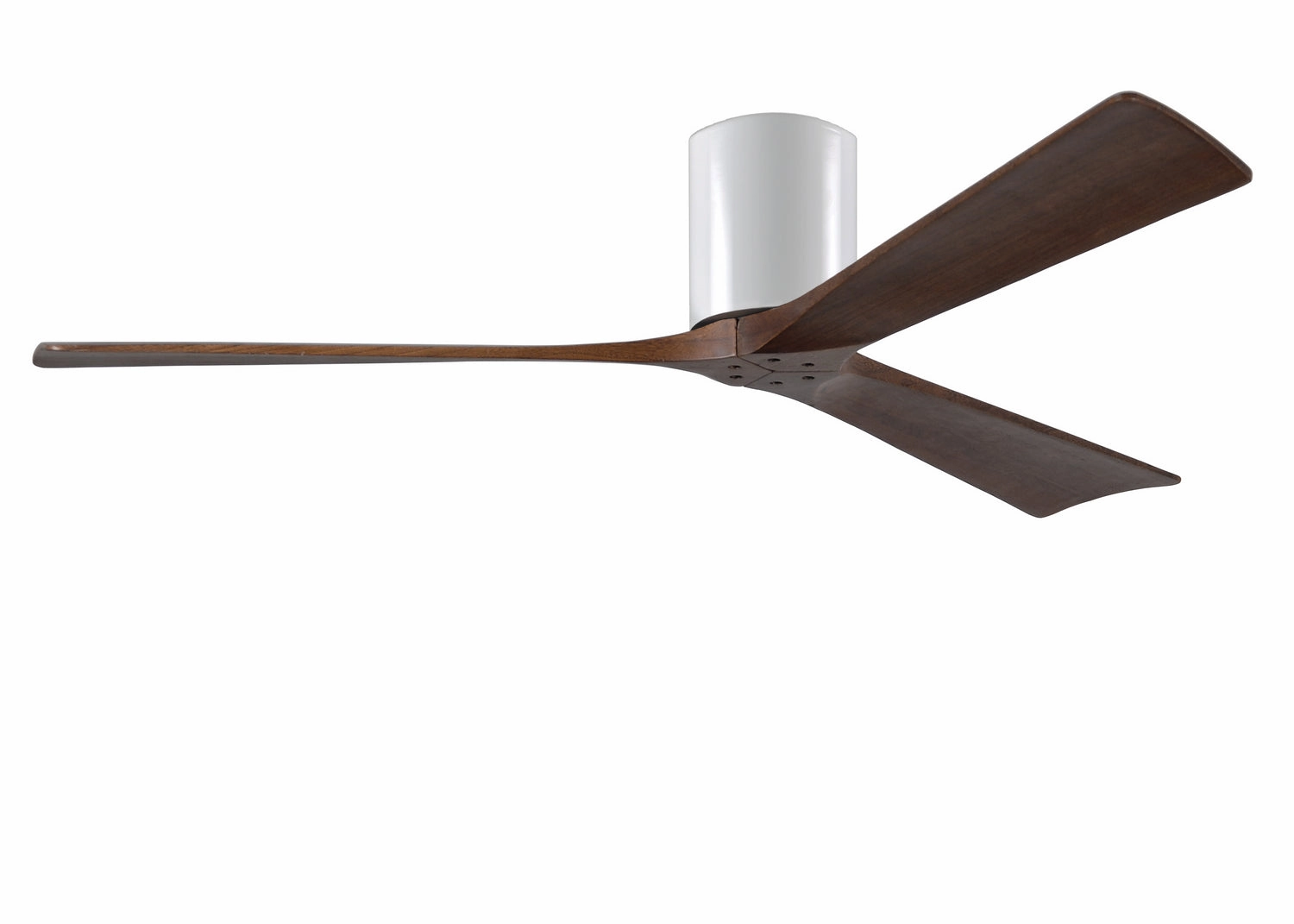 Irene-3H 60"Ceiling Fan Gloss White affordable medium fans for summer