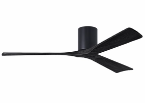 Irene-3H 60"Ceiling Fan Matte Black affordable medium fans for summer