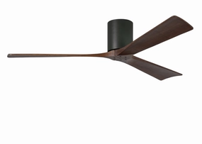 Irene-3H 60"Ceiling Fan Matte Black stylish medium fans for contemporary homes