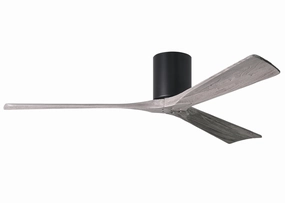 Irene-3H 60"Ceiling Fan Matte Black medium electric fans for multi-room use