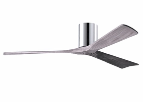 Irene-3H 60"Ceiling Fan Polished Chrome medium size fans for home ventilation