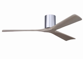 Irene-3H 60"Ceiling Fan Polished Chrome home cooling fans in medium size