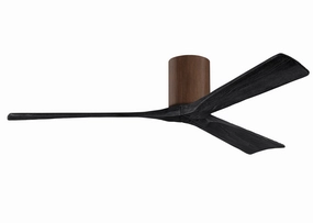 Irene-3H 60"Ceiling Fan Walnut quiet medium fans for living room use