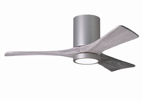 Irene-3HLK 42"Ceiling Fan Brushed Nickel quiet small fans for desk or nightstand