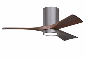 Irene-3HLK 42"Ceiling Fan Brushed Pewter best small fans for home and travel