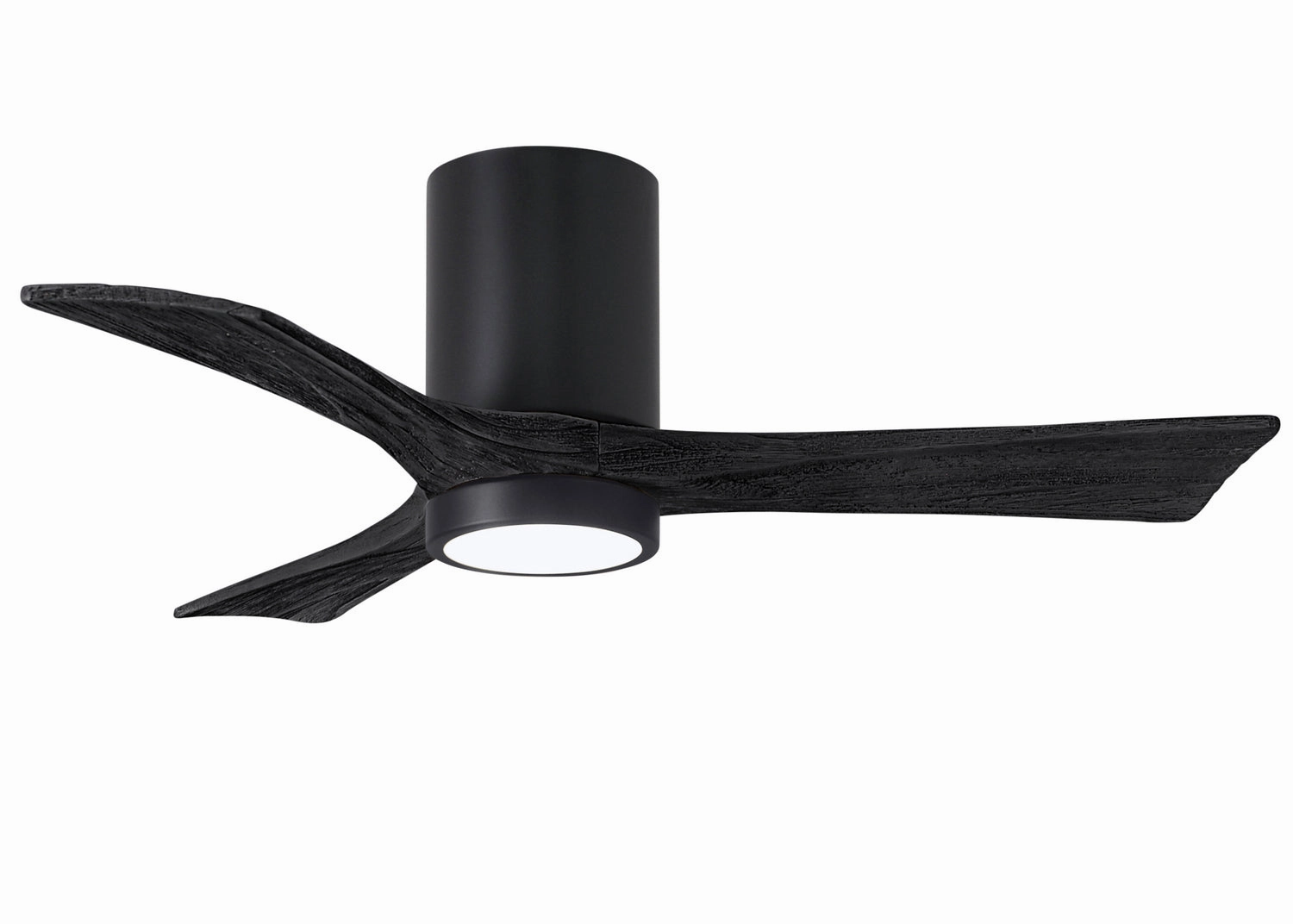 Irene-3HLK 42"Ceiling Fan Matte Black hugger fans for rooms with low ceilings