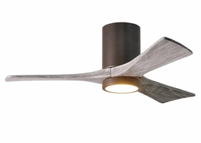 Irene-3HLK 42"Ceiling Fan Textured Bronze quiet small fans for desk or nightstand