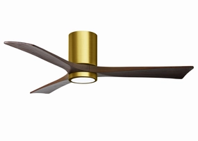 Irene-3HLK 52"Ceiling Fan Brushed Brass affordable medium fans for summer