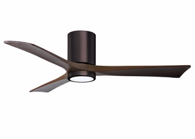 Irene-3HLK 52"Ceiling Fan Brushed Bronze stylish medium fans for contemporary homes