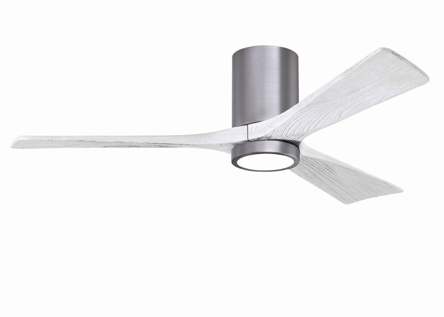 Irene-3HLK 52"Ceiling Fan Brushed Pewter quiet medium fans for living room use