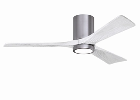 Irene-3HLK 52"Ceiling Fan Brushed Pewter quiet medium fans for living room use