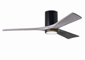 Irene-3HLK 52"Ceiling Fan Matte Black stylish medium fans for contemporary homes