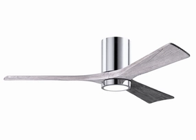 Irene-3HLK 52"Ceiling Fan Polished Chrome mini handheld fan for personal travel use