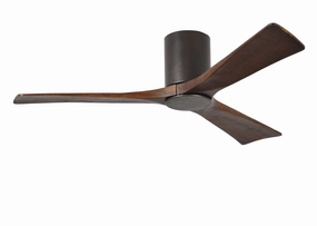 Irene-3HLK 52"Ceiling Fan Textured Bronze quiet medium fans for living room use