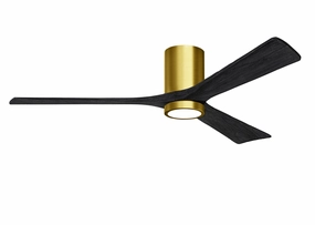 Irene-3HLK 60"Ceiling Fan Brushed Brass affordable medium fans for summer