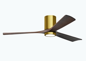 Irene-3HLK 60"Ceiling Fan Brushed Brass portable medium fans with handle design