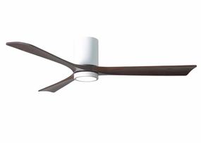 Irene-3HLK 60"Ceiling Fan Gloss White portable medium fans with handle design