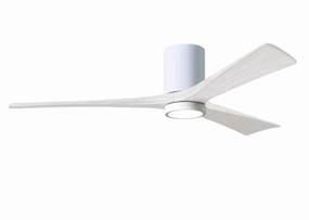 Irene-3HLK 60"Ceiling Fan Gloss White home cooling fans in medium size