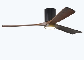 Irene-3HLK 60"Ceiling Fan Matte Black medium size fans for home ventilation