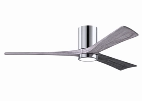 Irene-3HLK 60"Ceiling Fan Polished Chrome oscillating medium fans with strong airflow