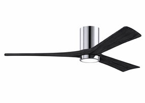 Irene-3HLK 60"Ceiling Fan Polished Chrome medium electric fans for multi-room use