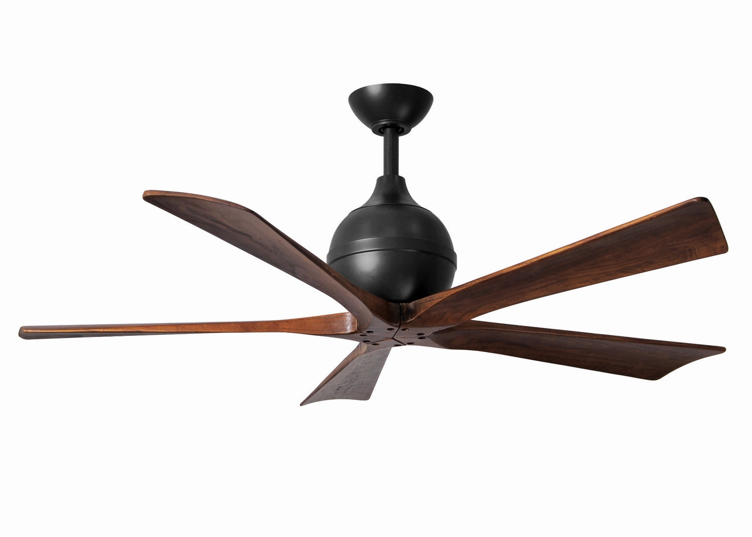 Irene-5 52"Ceiling Fan Matte Black versatile medium fans for any space
