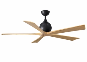Irene-5 60"Ceiling Fan Matte Black versatile medium fans for any space