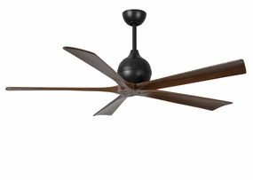 Irene-5 60"Ceiling Fan Matte Black oscillating medium fans with strong airflow