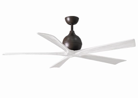 Irene-5 60"Ceiling Fan Textured Bronze compact medium fans for desks and counters