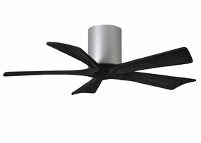 Irene-5H 42"Ceiling Fan Brushed Nickel quiet small fans for desk or nightstand