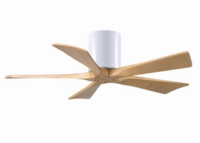Irene-5H 42"Ceiling Fan Matte White ifan smart fans for connected homes
