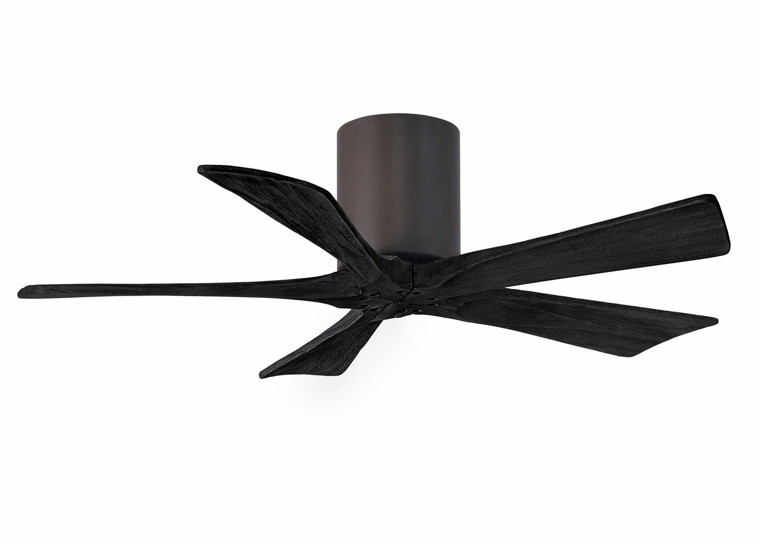 Irene-5H 42"Ceiling Fan Textured Bronze quiet small fans for desk or nightstand